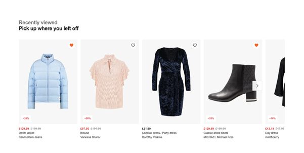 Website personalization by Zalando | Netcore cloud
