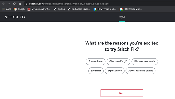 Ecommerce hyper personalization by Stich fix  | Netcore cloud
