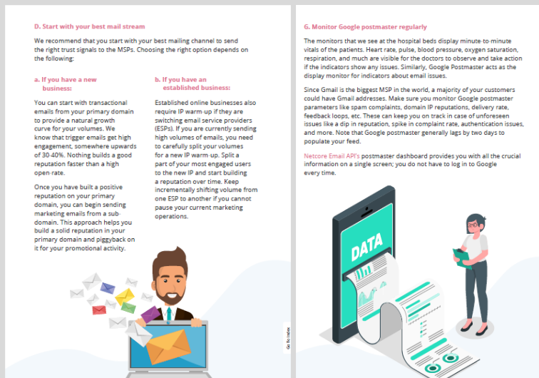Scale up with better deliverability, an email IP warm up guide inline image 3-1