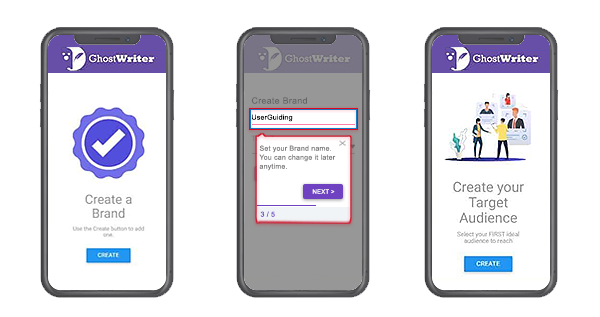 GhostwriterAI is a data enrichment tool that uses the ambiguity effect to educate their marketers about the app