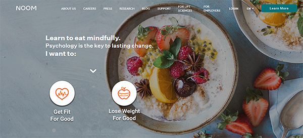 Noom, another weight-loss app, uses psychological hacks to unite against ‘dieting’