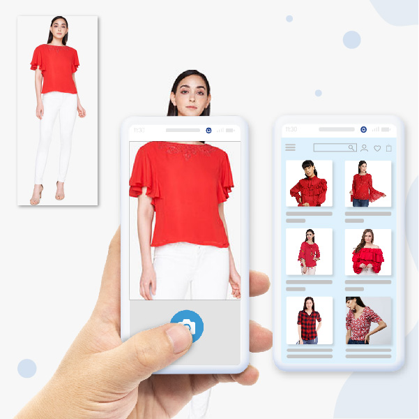 Helping customers with visual search