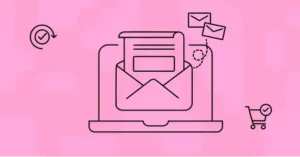 Health and beauty shoppable emails