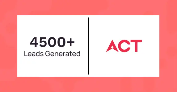 ACT Generates 4,500+ Leads and ₹3.23 Million in Opportunity Revenue with Netcore’s AMP-Powered Email Innovation