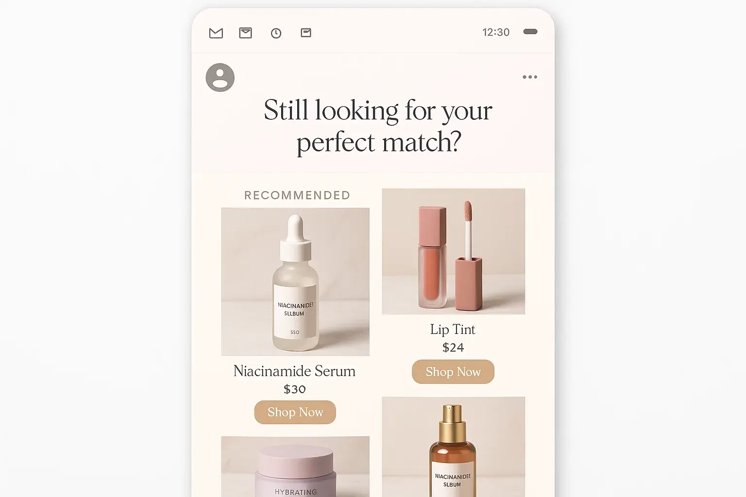 In mail gamification powered by Inbox Commerce