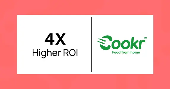 Cookr achieves 4× higher ROI and 38% increase in reachability with Netcore Cloud’s Customer Engagement Platform