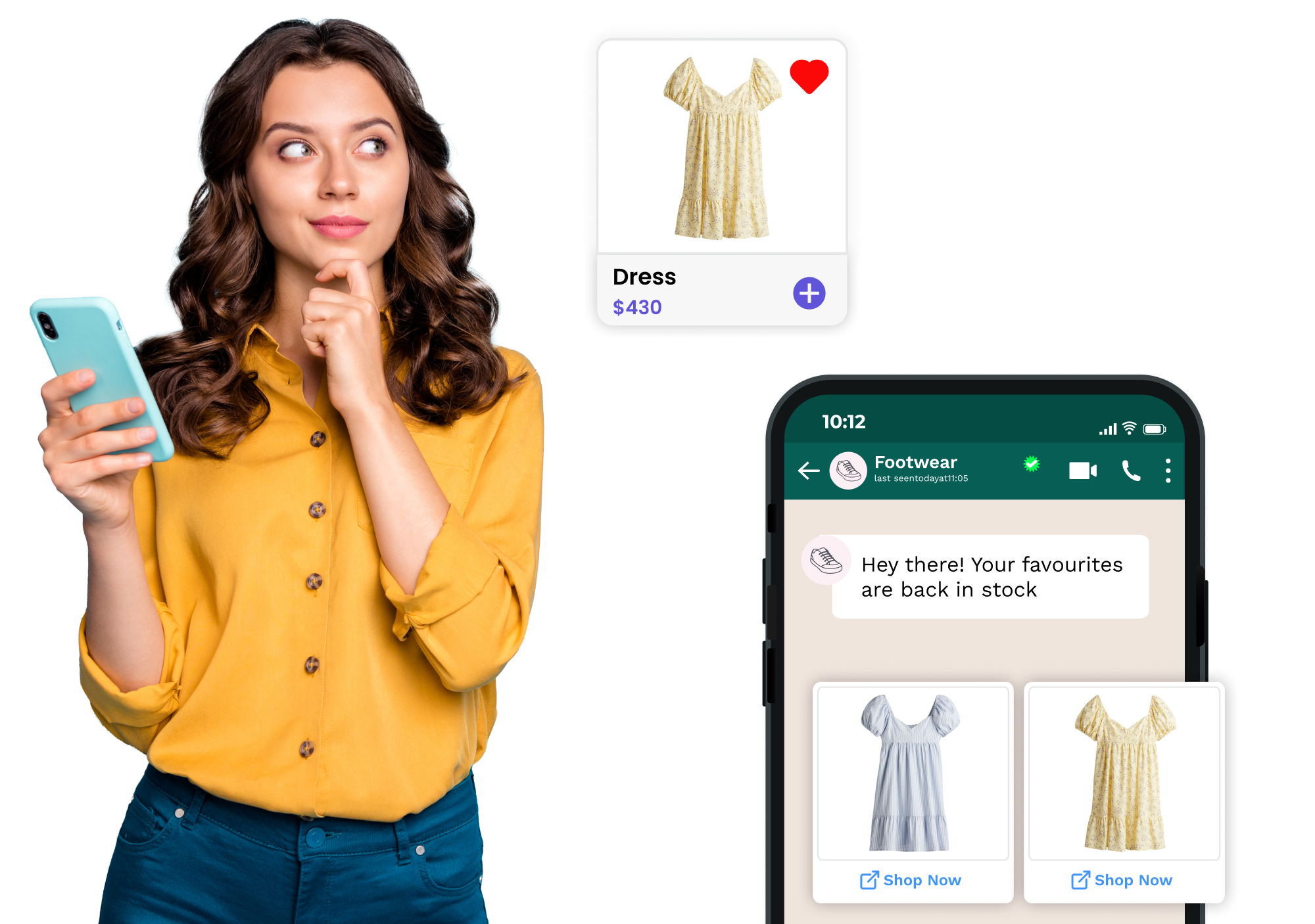 Omni-channel Personalization showing cross-platform shopping experience