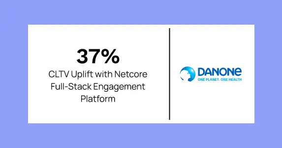 37% CLTV Uplift: How Danone Transformed Loyalty & Retention with Netcore Cloud