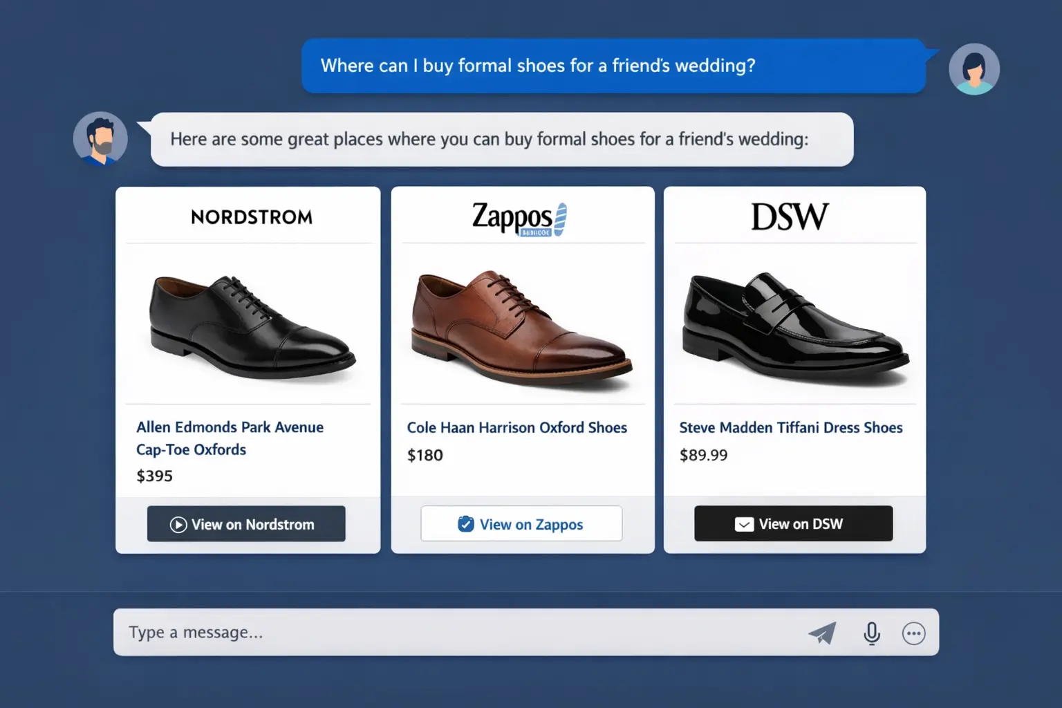 Conversational AI for Shopping