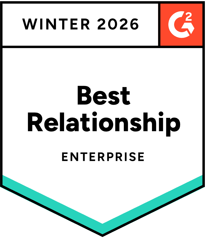 G2 Best Relationship Enterprise