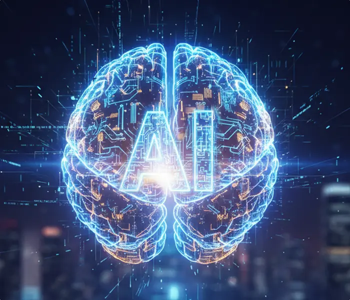 AI Brain visualization