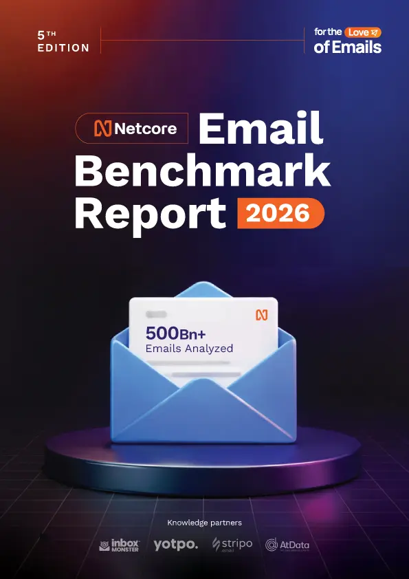 Email Benchmark Report 2026 cover